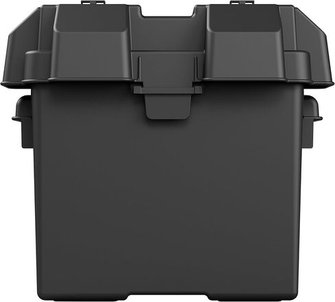 صندوق بطارية NOCO Snap-Top HM306BKS، صندوق بطارية مقاوم للماء خارجي 6 فولت للبطاريات البحرية والسيارات والمركبات الترفيهية والقوارب والتخييم ومقطورة السفر in Kuwait