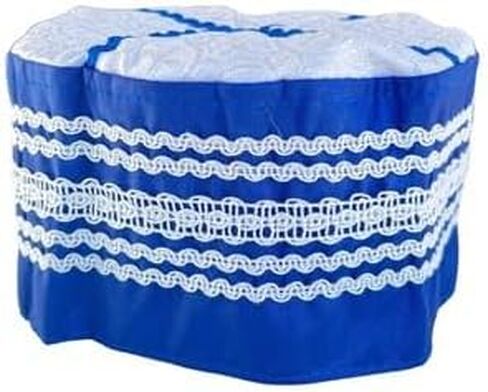 Gorro De Yemaya Gorro de Santo | Gorro Para Orisha Yemaya | Yemaya Hats Turban | Orisha Hats Elastic Stretch Material to Fit Most in Saudi Arabia