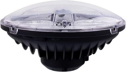United Pacific 31391 ULTRALIT 5 مصباح LED عالي الطاقة مقاس 7 بوصات، مصباح أمامي مزدوج الوظيفة، عاكس معزز، هيكل متين مضاد للاهتزاز - وحدة واحدة in Kuwait