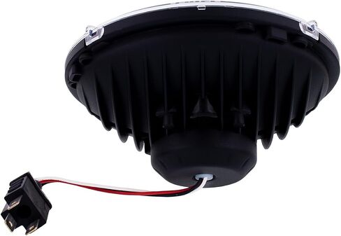 United Pacific 31391 ULTRALIT 5 مصباح LED عالي الطاقة مقاس 7 بوصات، مصباح أمامي مزدوج الوظيفة، عاكس معزز، هيكل متين مضاد للاهتزاز - وحدة واحدة in Kuwait