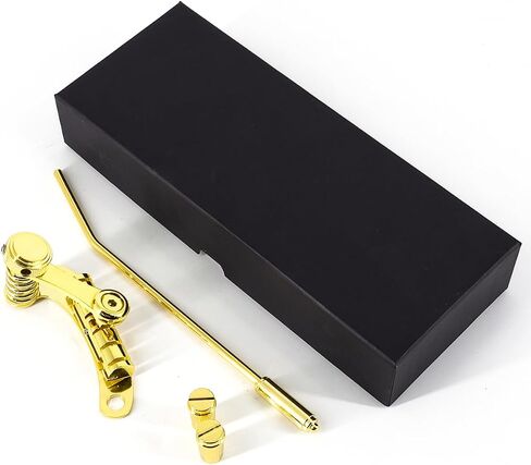 Electric Guitar Vibrato Tailpiece Tremolo Bridge and Tune-O-Matic Roller Guitar Bridge Fit for LP SG Style Guitar (gold) in Saudi Arabia