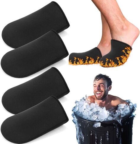 Ice Bath Toe Covers,Ice Bath Socks,Cold Plunge Warmers Socks for Ice Bath Accessories,Cold Plunge Tub Accessories in Saudi Arabia