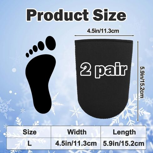 Ice Bath Toe Covers,Ice Bath Socks,Cold Plunge Warmers Socks for Ice Bath Accessories,Cold Plunge Tub Accessories in Saudi Arabia