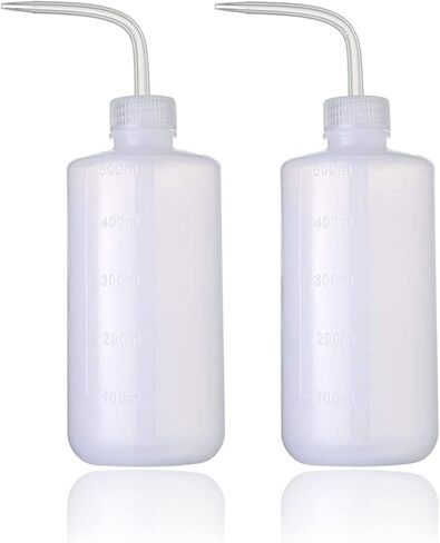 Sotica Wash Bottles - 3pcs Pink Squeeze Bottles 8oz tattoo bottles 250ml Narrow Mouth Squirt Bottles with Scale Labels Spray Bottles for Tattoo Medical Lab Succulent Watering Lash Extension Supplies in Saudi Arabia