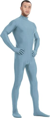 Aniler الرجال والنساء مقطوعة الرأس دنة ارتداءها Zentai بذلة فستان الهالوين حتى حفلة تأثيري Unitard بدلة للجسم in Kuwait