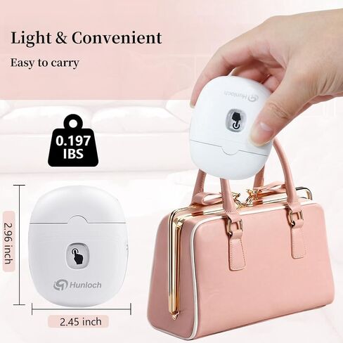 Automatic Electric Nail Clipper with 3-Speeds Levels and Nail Clip Storage, LCD Light, Safety Nail Clipper, USB Rechargeable Suitable for Babies,Children, Adults and Seniors(White) in Kuwait