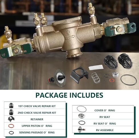 0887794 009M2 1-1/4" - 1-1/2" طقم إصلاح إجمالي لمنطقة الضغط المنخفض، للسلسلة 009M2/LF & 4000BM2، التجنيب 0887794 887794 RK 009M2-T in Saudi Arabia