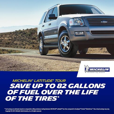 MICHELIN Latitude Tour All-Season Radial Car Tire for SUVs and Crossovers, 235/65R18 106T in Kuwait