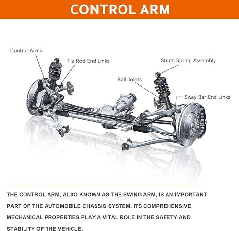 DRIVESTAR K620325 K620326 Front Lower Control Arms w/Ball Joint, for 1999-2004 Honda Odyssey, OE-Quality New Front Suspension Both Driver and Passenger Side in Saudi Arabia