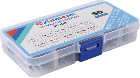 10 قيم 50 قطعة من ترانزستور الطاقة الفوقي السيليكون TIP31C TIP32C TIP41C TIP42C TIP120 TIP121 TIP122 TIP125 TIP126 TIP127 مجموعة متنوعة من ترانزستورات دارلينجتون TIP in Kuwait