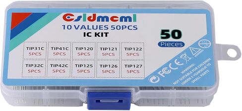 10 قيم 50 قطعة من ترانزستور الطاقة الفوقي السيليكون TIP31C TIP32C TIP41C TIP42C TIP120 TIP121 TIP122 TIP125 TIP126 TIP127 مجموعة متنوعة من ترانزستورات دارلينجتون TIP in Kuwait