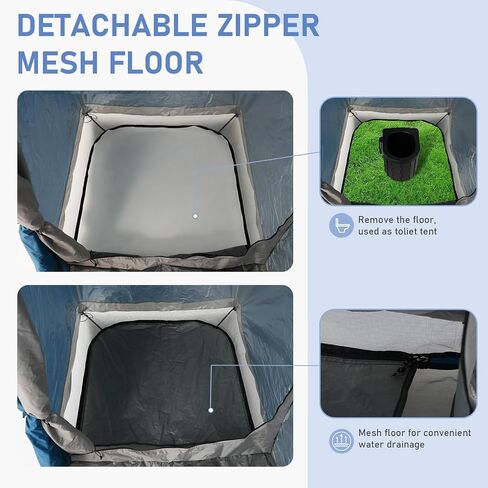 خيمة دش للتخييم منبثقة فورية، مأوى للخصوصية مع غرفتين، دش خارجي محمول، غرفة تغيير الملابس، مأوى للشمس للتخييم، المشي لمسافات طويلة على الشاطئ، وصيد الأسماك in Kuwait