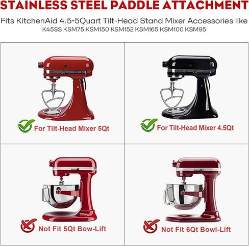 Pouring Shield for KitchenAid 4.5-5QT Mixer Bowl(Stainless Steel, Glass, Ceramic) - Secure Fit Splash Guard for KitchenAid Tilt-Head Stand Mixers and Dishwasher Safe in Kuwait