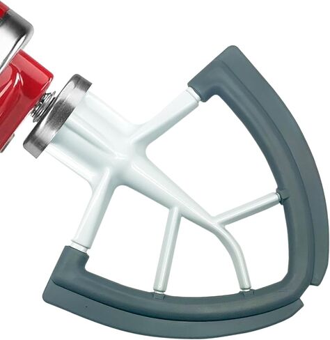 Flex Edge Beater for KitchenAid 4.5/5 QT Tilt Head Stand Mixer Fits 4.5-5 Quart Bowls,With Silicone Edges For Kitchen Aid Accessories and Attachments,Black in Saudi Arabia