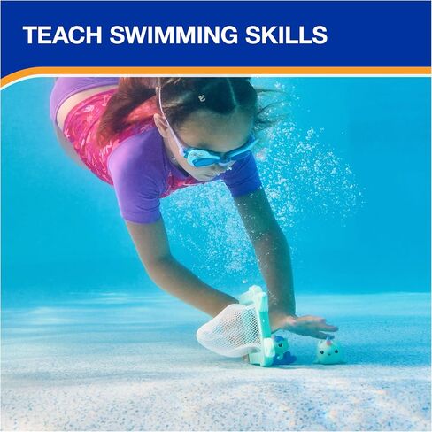 SwimWays Gabby's Dollhouse Dive n Catch Game, Swimming Pool Accessories & Kids Pool Toys, Pool Party Supplies & Water Toys for Kids Aged 5 & Up in Saudi Arabia