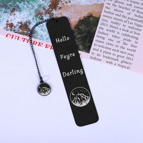 Acotar Merch, Acotar Bookmark, Bookmarks for Women, Book Lovers Gifts, Book Marks for Reading Women Men, Acotar Merchandise, Bookmarks for Book Lovers Bookish Bookworm Reader Nerd Fans, Acotar Series in Saudi Arabia