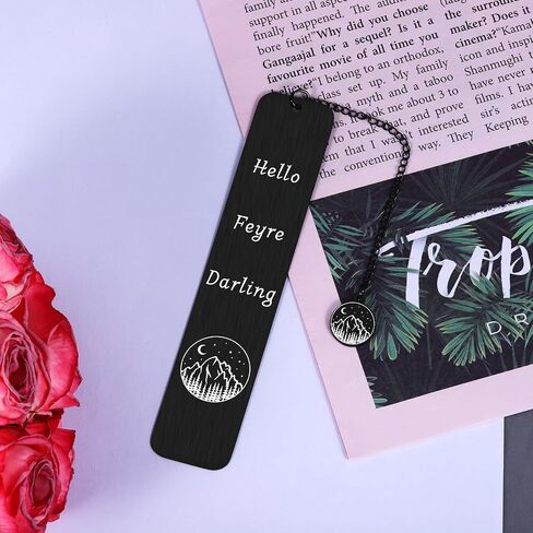 Acotar Merch, Acotar Bookmark, Bookmarks for Women, Book Lovers Gifts, Book Marks for Reading Women Men, Acotar Merchandise, Bookmarks for Book Lovers Bookish Bookworm Reader Nerd Fans, Acotar Series in Saudi Arabia
