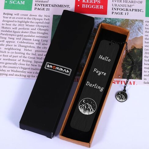 Acotar Merch, Acotar Bookmark, Bookmarks for Women, Book Lovers Gifts, Book Marks for Reading Women Men, Acotar Merchandise, Bookmarks for Book Lovers Bookish Bookworm Reader Nerd Fans, Acotar Series in Saudi Arabia