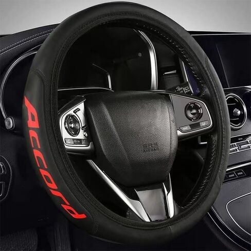 fit Nissan Car Steering Wheel Cover, Non-Slip, Elastic, Steering Wheel Cover for Men and Women, Universal Fit 15 Inches Cars, Vehicles, SUVs in Saudi Arabia