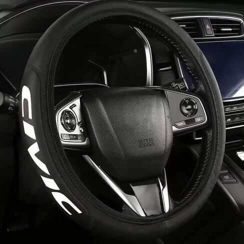 fit Nissan Car Steering Wheel Cover, Non-Slip, Elastic, Steering Wheel Cover for Men and Women, Universal Fit 15 Inches Cars, Vehicles, SUVs in Saudi Arabia