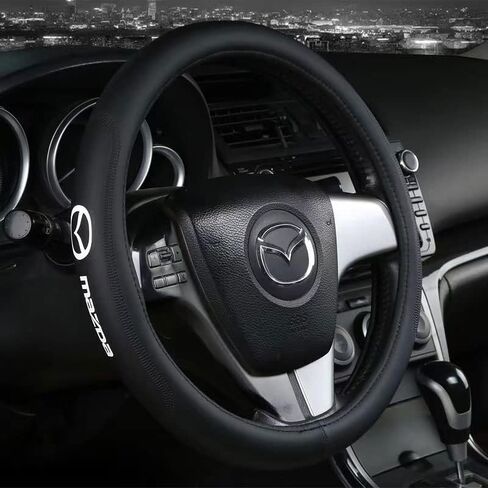fit Nissan Car Steering Wheel Cover, Non-Slip, Elastic, Steering Wheel Cover for Men and Women, Universal Fit 15 Inches Cars, Vehicles, SUVs in Saudi Arabia