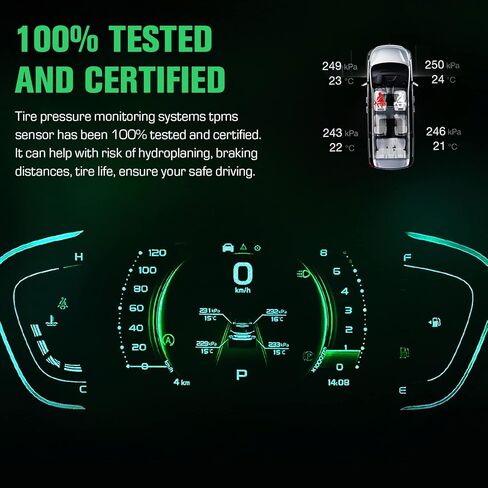 مستشعر مراقبة ضغط الإطارات مستشعر TPMS 315 ميجاهرتز لسيارة Toyota Avalon Camry Corolla Prius Sienna، لاستبدال Lexus RX350 RX450h 2012-2015 لـ 42607-52020 42607-06020 42607-30060 PMV-C010 in Kuwait