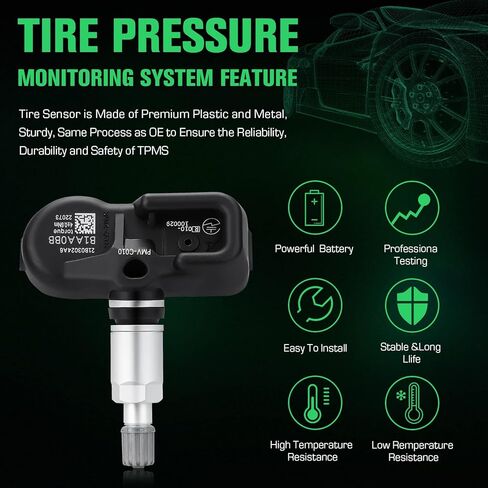 مستشعر مراقبة ضغط الإطارات مستشعر TPMS 315 ميجاهرتز لسيارة Toyota Avalon Camry Corolla Prius Sienna، لاستبدال Lexus RX350 RX450h 2012-2015 لـ 42607-52020 42607-06020 42607-30060 PMV-C010 in Kuwait