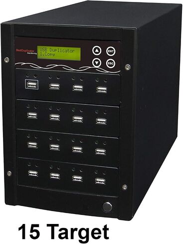 Bestduplicator BD-USB-15T 15 Target Standalone 1 to 15 USB Flash Drive Duplicator/Multiple Flash USB Card Copier in Kuwait