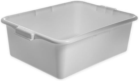 Carlisle FoodService Products N4401102 صندوق حمل مريح لحوض الغسيل Comfort Curve™، بعمق 7 بوصات، أبيض in Kuwait
