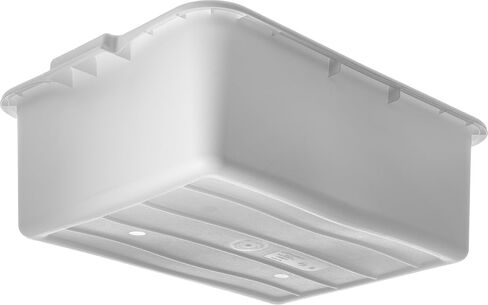 Carlisle FoodService Products N4401102 صندوق حمل مريح لحوض الغسيل Comfort Curve™، بعمق 7 بوصات، أبيض in Kuwait