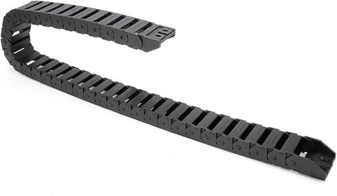 Uxcell R28 15 مم × 30 مم كابل ناقل سلك بلاستيكي أسود سلسلة سحب بطول 1 متر لـ CNC in Kuwait
