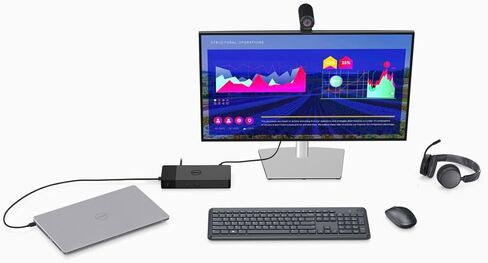 توفر قاعدة Thunderbolt Dock WD22TB4 من Dell ما يصل إلى 130 وات من الطاقة لأجهزة الكمبيوتر المحمول والكمبيوتر والشاشة، وحزمة محطة إرساء Thunderbolt 4 المعيارية مع كابل DisplayPort + كابل HDMI والمزيد in Saudi Arabia