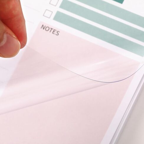 مفكرة قائمة المهام - قائمة المهام للعمل مع 52 ورقة، 6.9 بوصة × 9.9 بوصة، دفتر قائمة المهام، لوحة ملاحظات يومية غير مؤرخة، مخطط قائمة المهام، منظم دفتر الملاحظات المرجعي in Kuwait