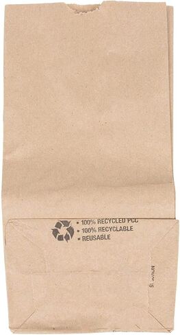 أكياس ورقية بنية بوزن 2 رطل - عبوة من 200 قيراط in Kuwait