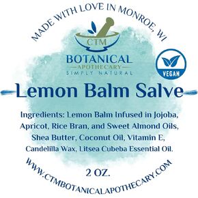 Lemon Balm Salve (1 OZ.) in Saudi Arabia