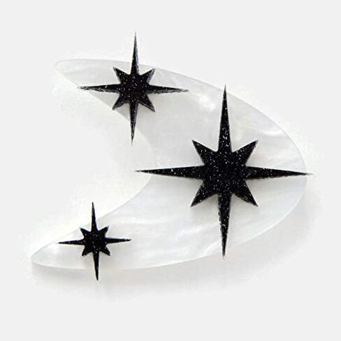 رجعية Boomerang و Browch و Brooch النجوم ، دبوس بروش سماوي خمر الخمسينيات من القرن الماضي in Saudi Arabia