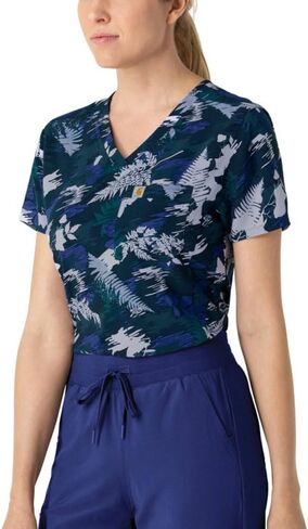 Carhartt Women's Print Tuck-in Scrub Top in Saudi Arabia
