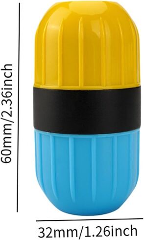 DYNWAVE Music Line Tablature Stamp Music Notation and Note Roller Stamp Multi Function Musical Line Stamp for Kids Students, Yellow Blue in Saudi Arabia