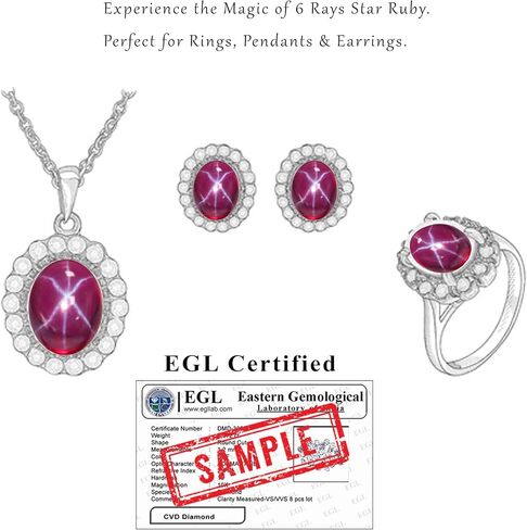 GEMHUB 4.05 Cts. 6 Rays Red Star Ruby Loose Gemstone Oval Shape Red Star Ruby BP-075 in Saudi Arabia