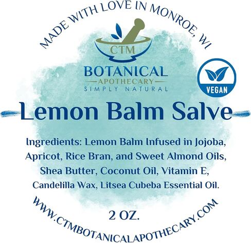 Lemon Balm Salve (1 OZ.) in Saudi Arabia