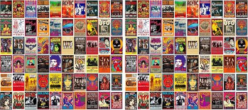 WOONKIT Cottagecore ديكور جمالي، ملصقات جدارية لغرفة النوم وغرفة النوم، ديكور غرفة للفتيات المراهقات، مجموعة مجمعة نباتية عتيقة صور جمالية، 50 قطعة 4x6 بوصة in Kuwait