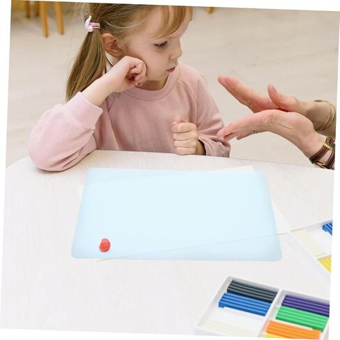 8pcs Clay Pottery Boards Plasticine Pressure Plates for DIY Sculpture Smooth Clay Tools for Crafting and Modeling Activities in Kuwait