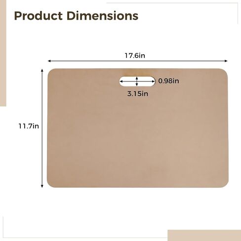 لوحة عمل طينية محمولة مع مقبض ، لوح MDF خفيف الوزن للنحت DIY ، ونظيف سهل ، ومثالي لاستوديوهات Art والمشاريع الإبداعية in Kuwait