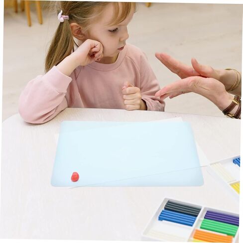 Gatuida 8pcs لوحات Clay Pottery Craft ألواح غير ملتصقة بلاستينية تضغط وتدوير لأدوات النمذجة حواف مستديرة آمنة مريحة لنحت DIY والحرف الحرفية in Kuwait