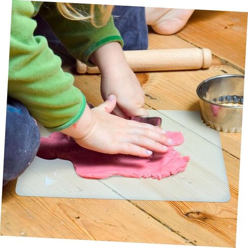 Gatuida 8pcs لوحات Clay Pottery Craft ألواح غير ملتصقة بلاستينية تضغط وتدوير لأدوات النمذجة حواف مستديرة آمنة مريحة لنحت DIY والحرف الحرفية in Kuwait
