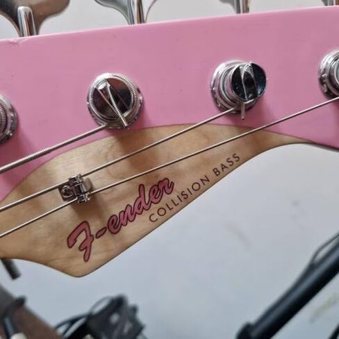 Custom Vintage 50s Style Guitar and Bass Headstock Decals for Telecater Style Guitar Headstock in Saudi Arabia