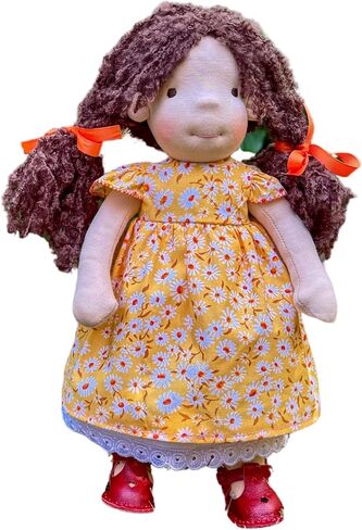 Waldorf Doll Baby - Soft 14 Inch Rag Doll for Toddlers, Perfect Gift for 1-3 Year Old Boys & Girls, My First Christmas Idea in Saudi Arabia