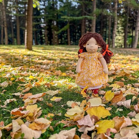 Waldorf Doll Baby - Soft 14 Inch Rag Doll for Toddlers, Perfect Gift for 1-3 Year Old Boys & Girls, My First Christmas Idea in Saudi Arabia