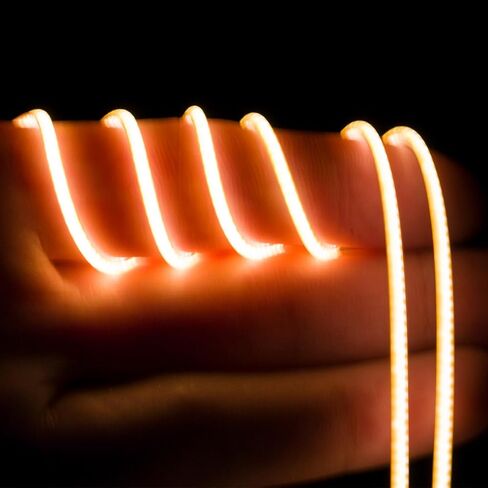 شريط مصابيح LED مرنة RC لسيارات RC SCX24 TRX4M FCX24 FCX18 UTB18 1/24 1/18 ترقية الأجزاء ، ملحقات سيارة RC الشاملة (أحمر) in Kuwait