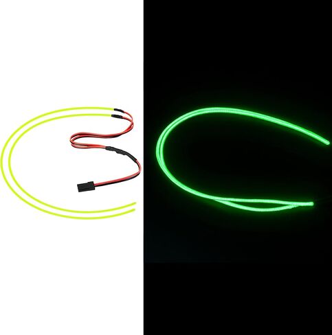 Crazepony RC LED Strip Lights Flexible Cuttable for TRX4M SCX24 1/24 1/18 Crawlers Upgrade(Ice Blue) in Saudi Arabia